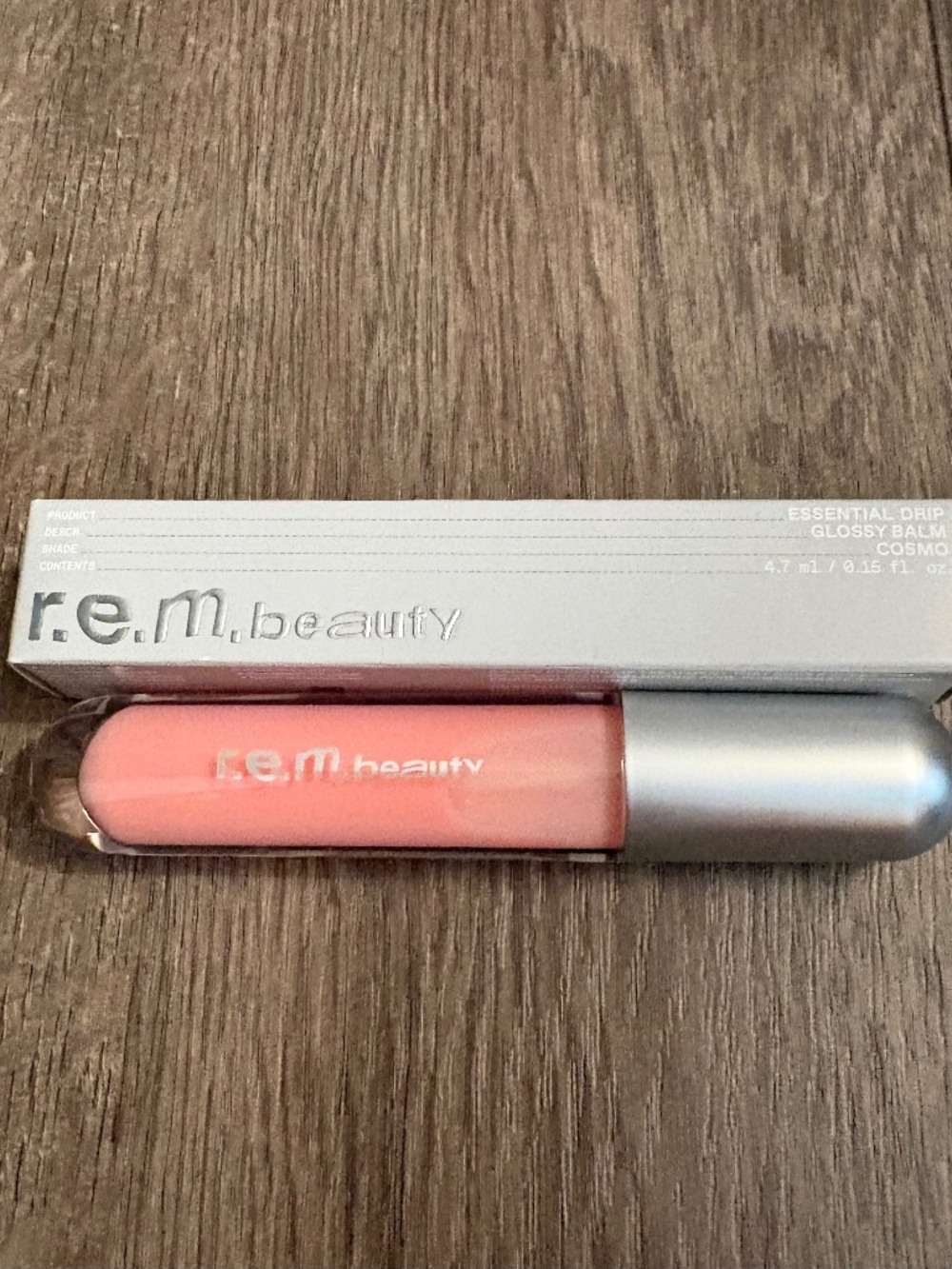 r.e.m. beauty essential drip gloss balm in cosmo